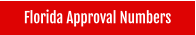 Florida Approval Numbers